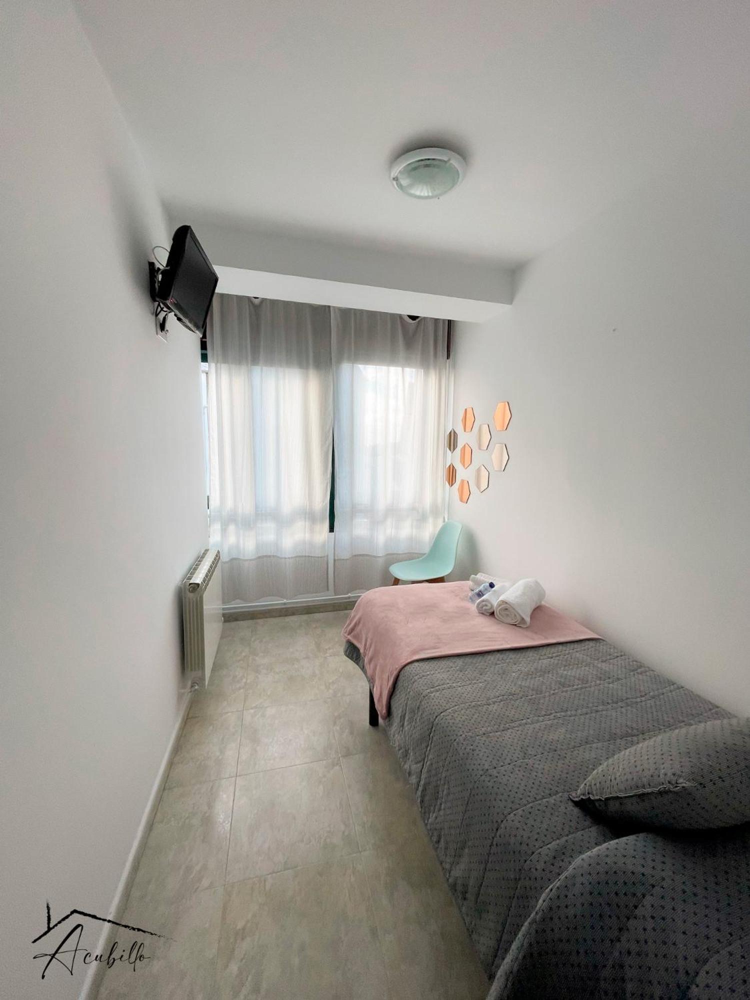 Acubillo Hotel Palas de Rei Bagian luar foto
